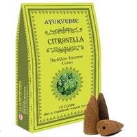 Dišeči stožci Ayurvedic - vonj CITRONELA